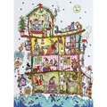 Image of Bothy Threads North Pole House Christmas Cross Stitch Kit
