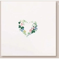 Image of DMC Floral Heart Tablecloth Embroidery Kit