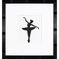 Image of Lanarte Ballet Silhouette 1 Cross Stitch Kit