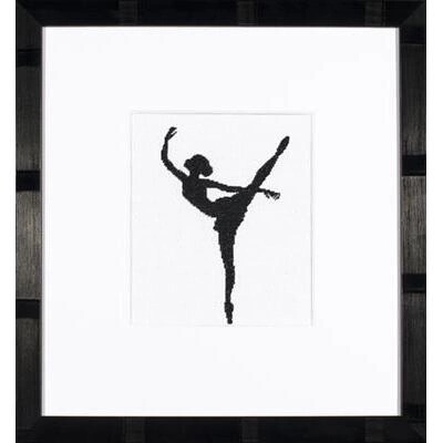 Image 1 of Lanarte Ballet Silhouette 2 Cross Stitch Kit