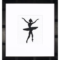 Lanarte Ballet Silhouette 3 Cross Stitch Kit