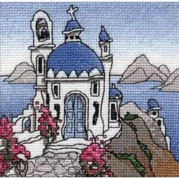 Michael Powell Mini Greek Island 1 Cross Stitch Kit