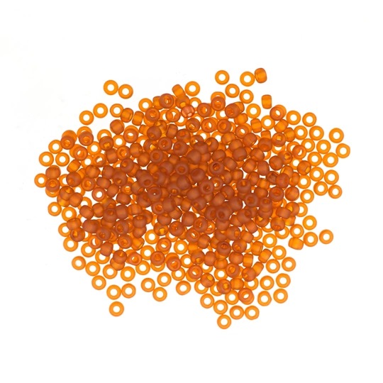Image 1 of Mill Hill Seed Beads 02042 Matte Pumpkin
