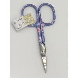None Branded Lilac Floral Scissors