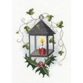 Image of Derwentwater Designs Lantern Christmas Cross Stitch Kit