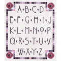 Image of Heather Anne Designs Mackintosh Alphabet Cross Stitch Kit