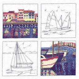 Heather Anne Designs French Harbour Cross Stitch Kit