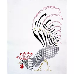 X-Calibre Designs Rooster (Evenweave) Cross stitch