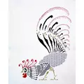 Image of X-Calibre Designs Rooster (Evenweave) Cross stitch