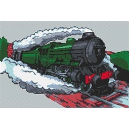 Stitchtastic Flying Scotsman Train Cross Stitch Kit