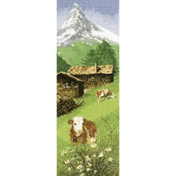 Heritage Alpine Meadow - Aida Cross Stitch Kit