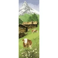 Image of Heritage Alpine Meadow - Aida Cross Stitch Kit