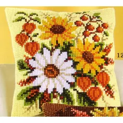 Vervaco Daisy and Berries Cross Stitch Kit