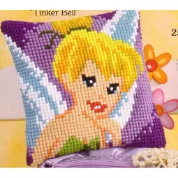 Vervaco Tinkerbell Cushion Cross Stitch Kit
