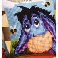 Image of Vervaco Eeyore Cushion Cross Stitch Kit