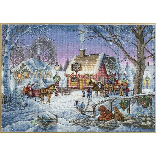 Image 1 of Dimensions Sweet Memories Christmas Cross Stitch Kit