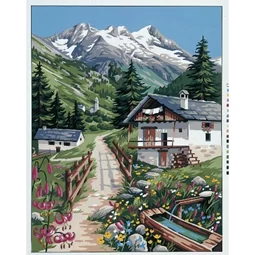 Royal Paris The Alps Tapestry Canvas