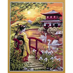 Royal Paris Fuji-Yama Tapestry Canvas
