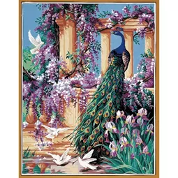 Royal Paris The Peacock Tapestry Canvas
