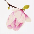 Image of Lanarte Magnolia - Aida Cross Stitch Kit