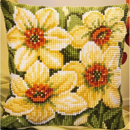Image 1 of Vervaco Daffodils Cross Stitch Kit