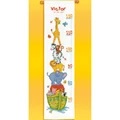 Image of Vervaco Noah's Ark Height Chart Cross Stitch Kit