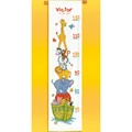 Image of Vervaco Noah's Ark Height Chart Cross Stitch Kit