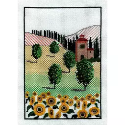 Barbara Thompson Sunflowers - Evenweave Cross Stitch Kit