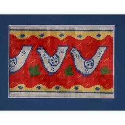 Rose Green Designs French Hens Tapestry Kit