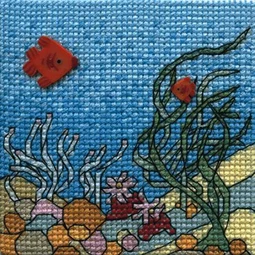 Michael Powell Fish Cross Stitch Kit
