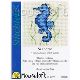Mouseloft Seahorse Cross Stitch Kit