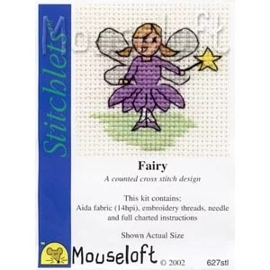 Image 1 of Mouseloft Fairy Cross Stitch Kit