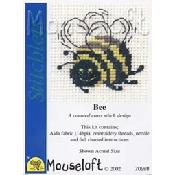 Mouseloft Bee Cross Stitch Kit