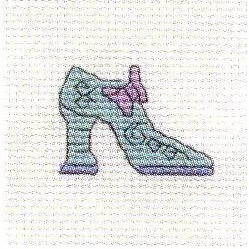 Mouseloft Funky Shoe Cross Stitch Kit
