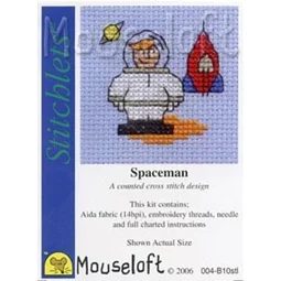 Mouseloft Spaceman Cross Stitch Kit