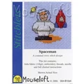 Image of Mouseloft Spaceman Cross Stitch Kit