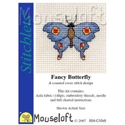 Mouseloft Fancy Butterfly Cross Stitch Kit