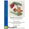 Image of Mouseloft Blackberry Mouse Cross Stitch Kit