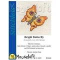 Image of Mouseloft Bright Butterfly Cross Stitch Kit