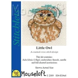 Mouseloft Little Owl Cross Stitch Kit
