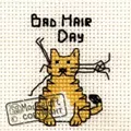 Image of Mouseloft Bad Hair Day Cross Stitch Kit