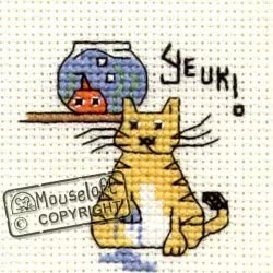 Image 1 of Mouseloft Yeuk! Cross Stitch Kit