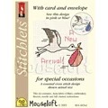 Image of Mouseloft Stork Cross Stitch Kit
