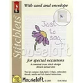 Image of Mouseloft Just to Say Cross Stitch Kit