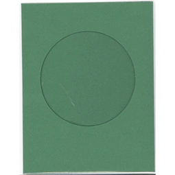Mouseloft Green Aperture Card Cross Stitch Kit