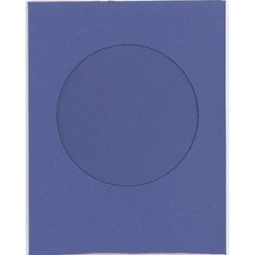 Mouseloft Blue Aperture Card Cross Stitch Kit