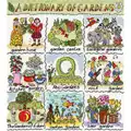 Image of Bothy Threads Dictionary of Gardens Cross Stitch Kit