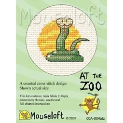 Mouseloft Snake Cross Stitch Kit