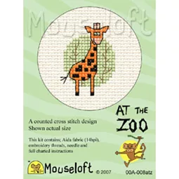 Mouseloft Giraffe Cross Stitch Kit