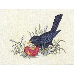 Eva Rosenstand Blackbird Cross Stitch Kit